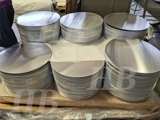 8Series a moulé les disques en aluminium roulés entoure 6mm 1070 1100 pour des signes d'abat-jour