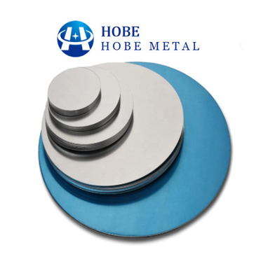Le rond en aluminium adapté aux besoins du client de sublimation de colorant entoure le blanc blanc de lustre de disques