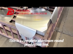 H12 Disques de plaquettes en aluminium circulaires pour les panneaux d'avertissement routier 1050