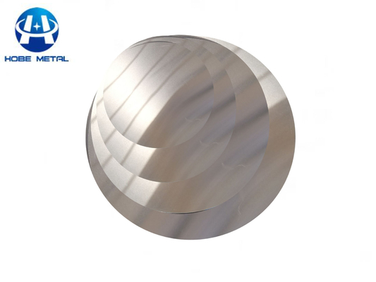 Dix ans d'expérience en production Fabrique fourniture directe 1100 H14 Disques en aluminium pour plaques d'avertissement routière Cercle rond 1ère série