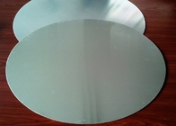 Disque en aluminium adapté aux besoins du client du cercle O-H112 pour le plat rond de gaufrette de bouilloire