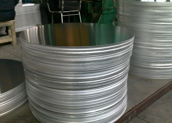 Poinçon profond de plat en aluminium rond de 8011 catégories pour le cas cosmétique