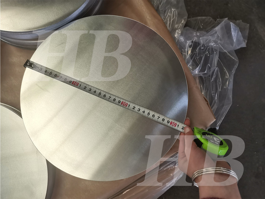 1050 1060 Vaisseaux de cuisine en alliage de plaque circulaire en aluminium laminé à chaud