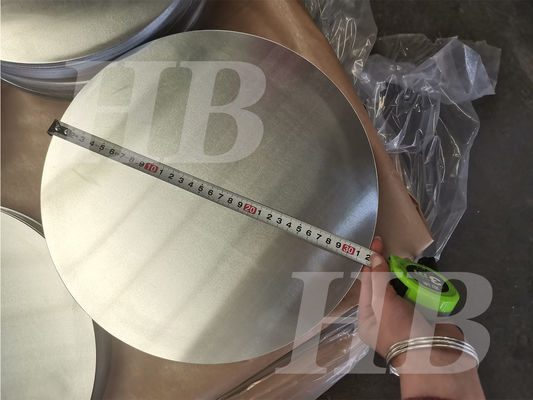 Disques ronds en aluminium personnalisables pour diverses applications d'ustensiles de cuisine, avec une épaisseur allant de 0,3 à 6 millimètres