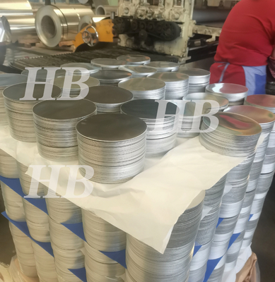 3003 H12 Disque d'aluminium avec moulin Finition pour ustensiles de cuisine