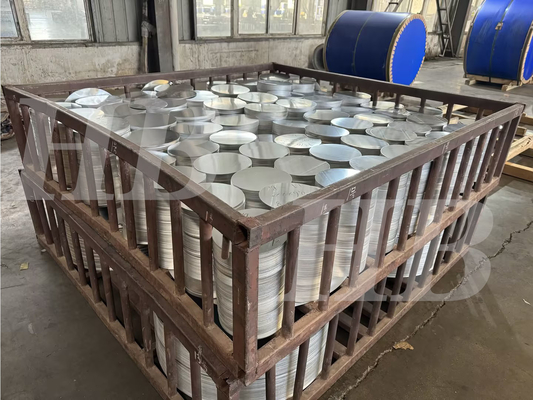 3003 H12 Disque d'aluminium avec moulin Finition pour ustensiles de cuisine