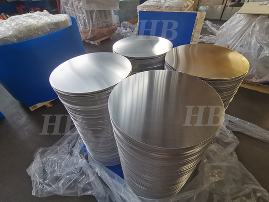 0.2-0.5 mm d'épaisseur Cercle d'aluminium 3004 pour ustensiles de cuisine Et les commandes sont placées directement à l'usine.
