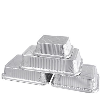 Boîte à manger en aluminium de qualité alimentaire de 0,3-6 mm d'épaisseur personnalisée avec scellé anti-fuite pour l'industrie de la restauration