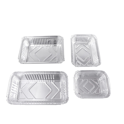 Fabrication par nous-mêmes et de bonne qualité Disposable carré en papier d'aluminium boîte à lunch résistant à haute température