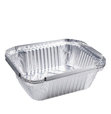 Emballage alimentaire personnalisé Contenant alimentaire en papier d'aluminium jetable 900 ml