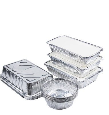 Fabrication par nous-mêmes et de bonne qualité Disposable carré en papier d'aluminium boîte à lunch résistant à haute température