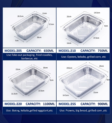 Couleur dorée plain à la paroi plaque d'aluminium plateau de conserve alimentaire avec couvercle étanche Couvercles en plastique CREC620 Yysm