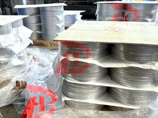 1050 1060 1070 1100 Disques en aluminium Cercles Température O Précision Surface lisse Finie Pour ustensiles de cuisine