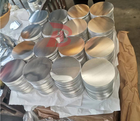 Disques d'aluminium artisanaux en aluminium plaque ronde à nez vide pour ustensiles de cuisine