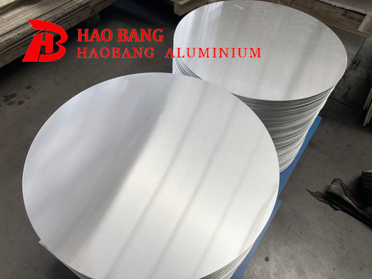 Disque circulaire en aluminium de 1050 Cc pour fabriquer des panneaux de signalisation réfléchissants