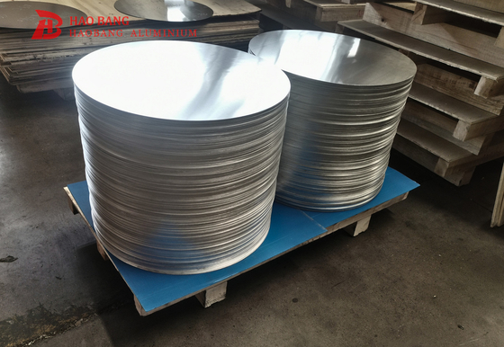 1050 1060 1070 1100 3003 8011 Wafer en aluminium laminé à chaud/froid pour ustensiles de cuisine Depuis 1999