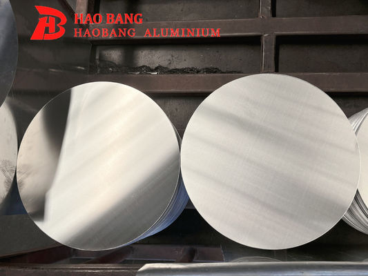 3003 1050 1060 Cercle en aluminium vide H18 Température 100 ‰ 1000 mm Disque de dessin profond pour l'estampage des ustensiles de cuisine