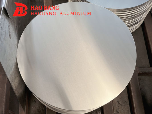 3003 1050 1060 Cercle en aluminium vide H18 Température 100 ‰ 1000 mm Disque de dessin profond pour l'estampage des ustensiles de cuisine