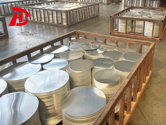 Nouveau type Vente bien Ronde Disque d'aluminium en alliage Cercle pour l'utilisation de la vaisselle de cuisine
