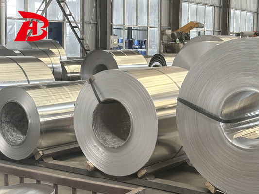 Alliage 1050 1060 1070 1100 Coil d'aluminium argenté Aa1050 Aa1060 Matériau à la fois Cc et Cc pour les appareils électriques