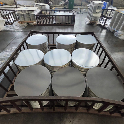 1100 cercle en alliage d'aluminium pour ustensiles de cuisine et panneaux routiers épaisseur 80 mm-1600 mm