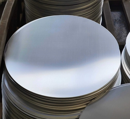 1050 1060 1070 1100 3003 8011 Cercle en aluminium laminé à chaud/à froid Pour ustensiles de cuisine Depuis 1999
