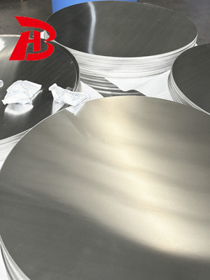 Surface lisse miroir finition disques en aluminium cercles pour ustensiles de cuisine
