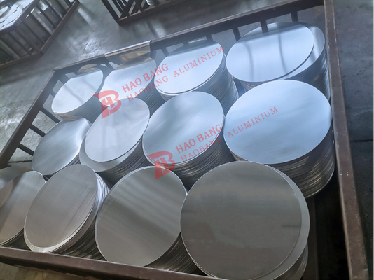 HOBE Cercle en aluminium 3003 H14 Pour signalisation routière / ustensiles de cuisine / appareils légers