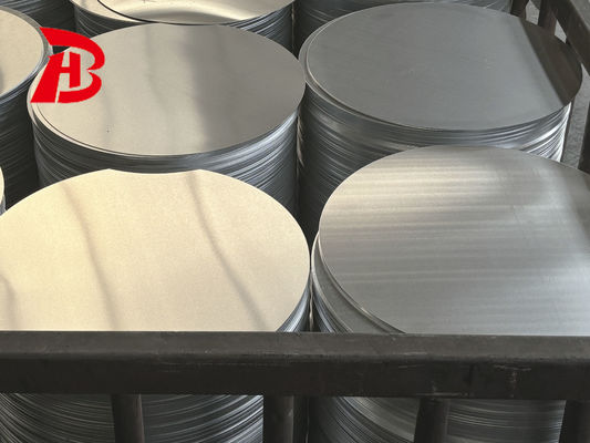Cercle en aluminium sur mesure 100-1000 mm Diamètre surface lisse Dessin profond pour l'estampage industriel