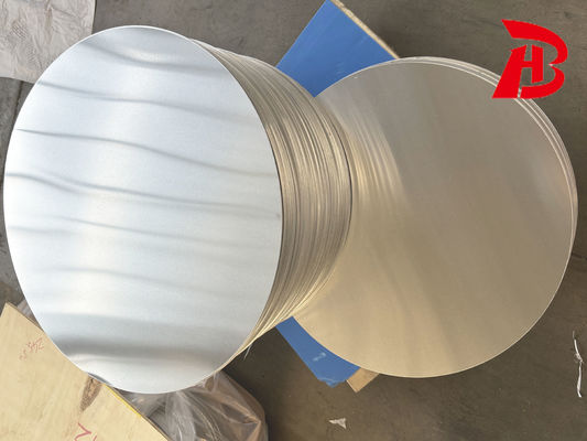 Cercle en aluminium sur mesure 100-1000 mm Diamètre surface lisse Dessin profond pour l'estampage industriel