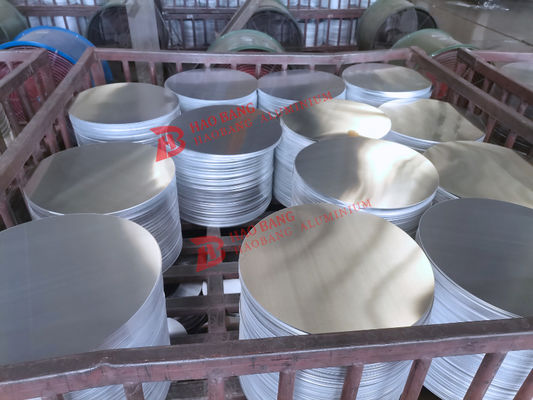 Disque et cercle d'aluminium personnalisables d'une épaisseur de 0,3 à 6 mm et d'un diamètre de 80 à 1600 mm pour les applications de cuisine