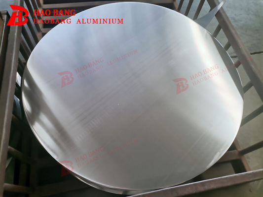 Cercle en aluminium de la série 1 Excellente résistance à la corrosion Forte traction pour les panneaux d'avertissement routier