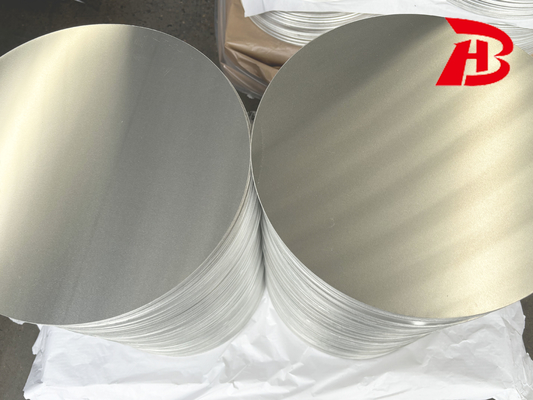 990,9% d'aluminium pur 1100 cercle avec surface lisse et finition argentée