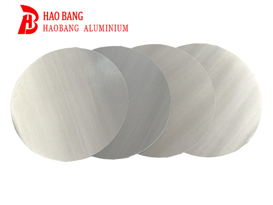 990,9% d'aluminium pur 1100 cercle avec surface lisse et finition argentée