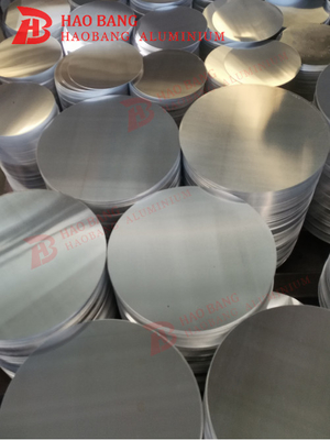 990,9% d'aluminium pur 1100 cercle avec surface lisse et finition argentée