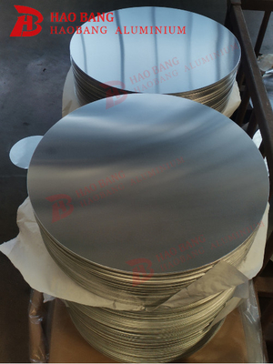 990,9% d'aluminium pur 1100 cercle avec surface lisse et finition argentée