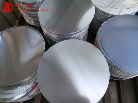 990,9% d'aluminium pur 1100 cercle avec surface lisse et finition argentée
