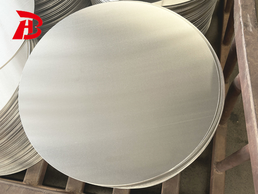 1100/1060/3003/1050 O H18 Disque d'aluminium à température ambiante pour ustensiles de cuisine Cercle en aluminium pour ustensiles de cuisine