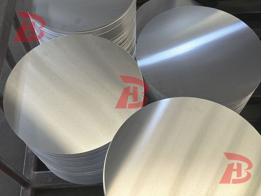 Cercle en aluminium sur mesure 100-1000 mm Diamètre surface lisse Dessin profond pour l'estampage industriel