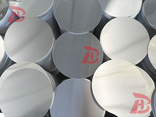 Cercle en aluminium sur mesure 100-1000 mm Diamètre surface lisse Dessin profond pour l'estampage industriel