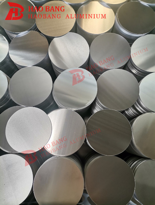 alliage 3003 cercle et disque en aluminium argenté utilisés pour les ustensiles de cuisine