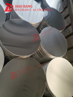 alliage 3003 cercle et disque en aluminium argenté utilisés pour les ustensiles de cuisine
