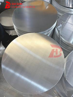 1050/1060/1070/1100 Blancs ronds en aluminium revêtement en argent pour pots et casseroles