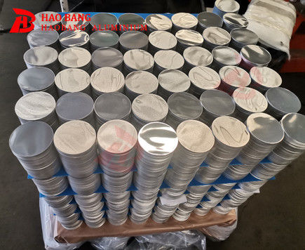 Disques ronds en aluminium personnalisables pour diverses applications d'ustensiles de cuisine, avec une épaisseur allant de 0,3 à 6 millimètres