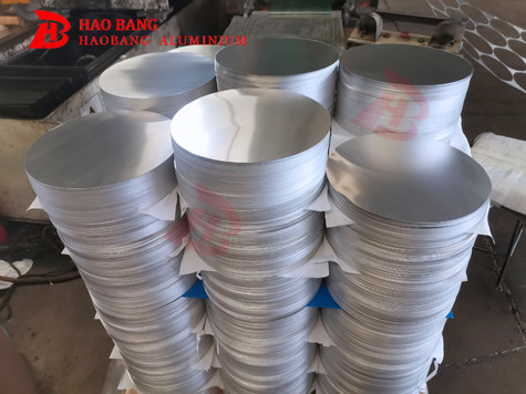 3003 Disques d'aluminium ronds de haute pureté alliages d'aluminium à fente pour l'industrie