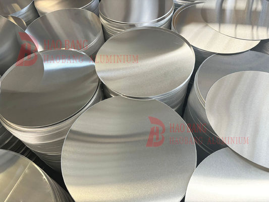 Disques ronds en aluminium personnalisables pour diverses applications d'ustensiles de cuisine, avec une épaisseur allant de 0,3 à 6 millimètres