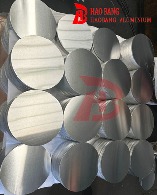 3003 Disques d'aluminium ronds de haute pureté alliages d'aluminium à fente pour l'industrie