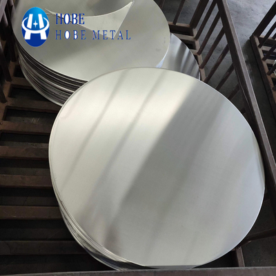 1 Série de cercle d'aluminium de finition du miroir Traitement de haute performance pour les panneaux de signalisation routière