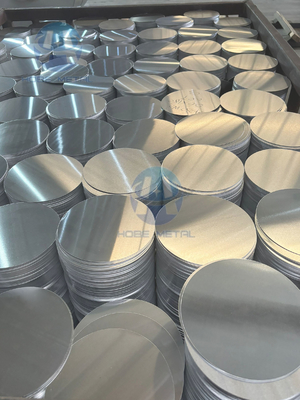 Cercle métallique en alliage d'aluminium à surface lisse de la série 3 pour les cercles de signalisation directe