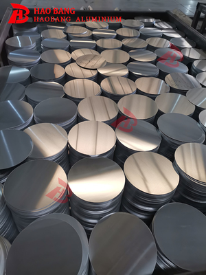 Panneau de chauffage électrique 3003 en aluminium, cercle blanc, surface lisse